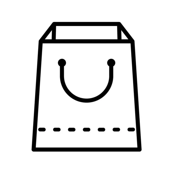 Shopping Bag Icon Vector Illustration Design — Stock Vector