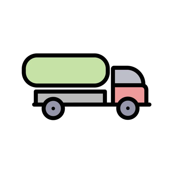 トラックのアイコンベクトルイラスト — ストックベクタ