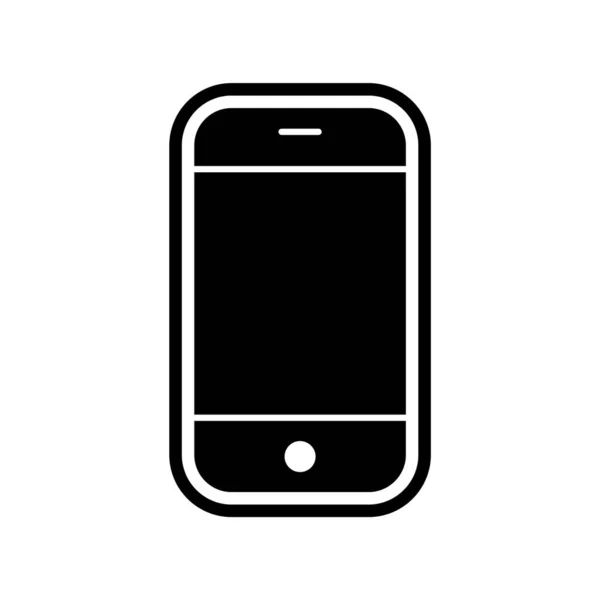 Telefooncel Pictogram Trendy Stijl Geïsoleerde Achtergrond — Stockvector