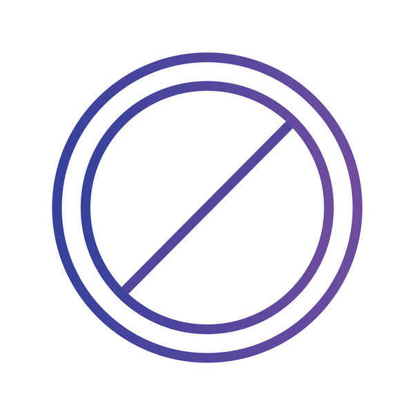 иконка дорожного знака, векторная иллюстрация