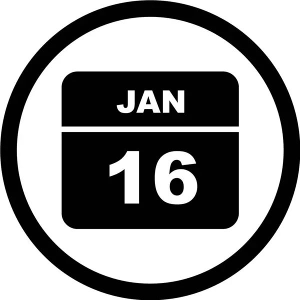 Icono Signo Calendario Ilustración Vectorial — Vector de stock
