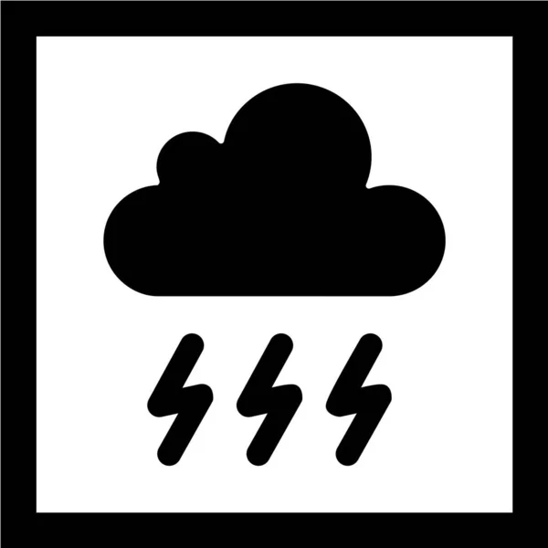 Wolkensymbol Vektorillustration — Stockvektor