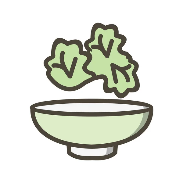 Ilustración Vectorial Iconos Para Alimentos Bebidas — Vector de stock