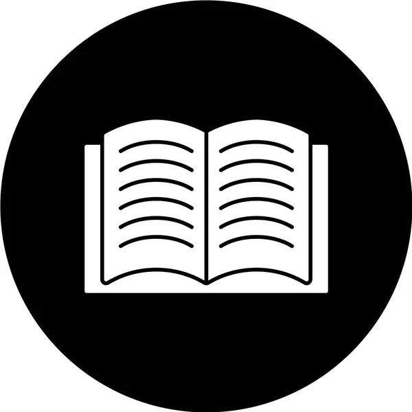Vektor Illustration Des Open Book Symbols — Stockvektor