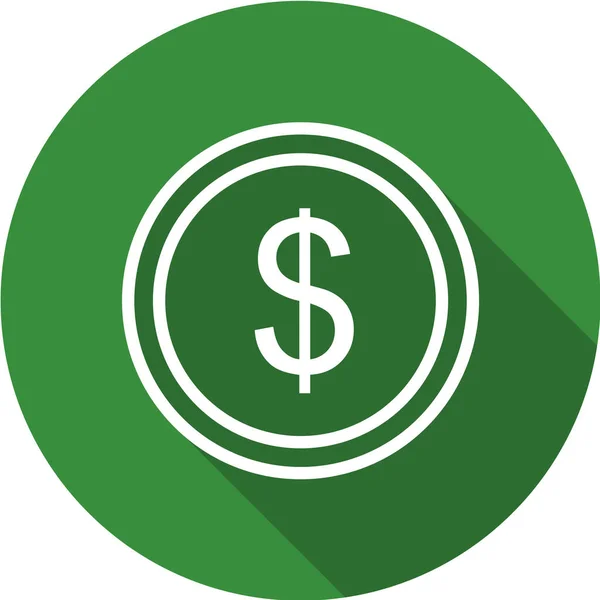 Dollar Sign Vector Icon — Stock Vector