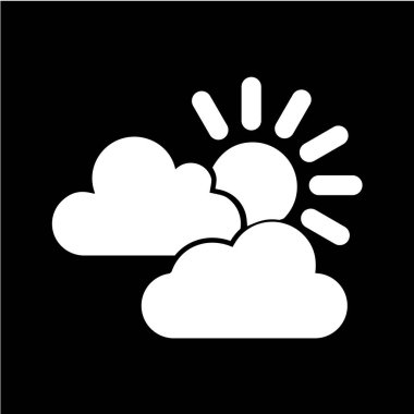 hava simgesi vektör illüstrasyonu