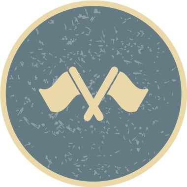 Arka planda spor simgesi izole edildi