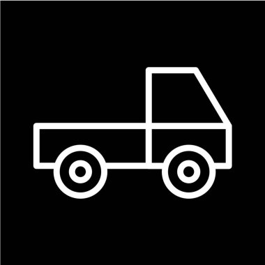 kamyon simgesi çizimi