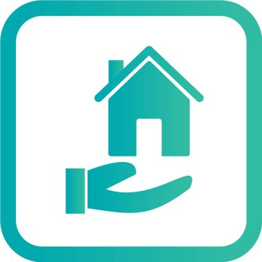 Ev simgesi vektör illüstrasyonu