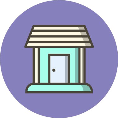 minimalist vektör illüstrasyonu, uygulama simgesi