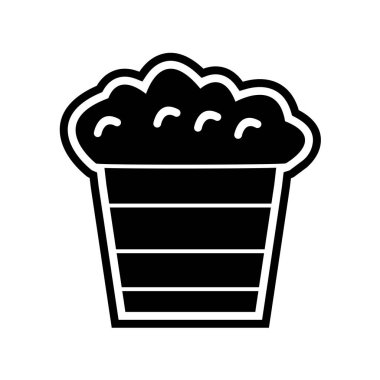 Gıda Web ikonu vektör illüstrasyonu 