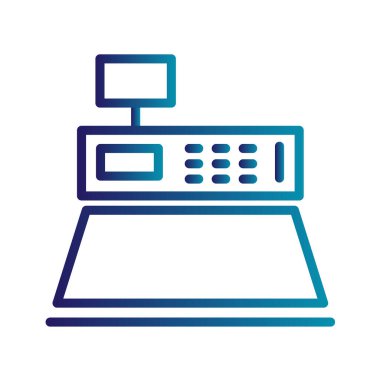 Bilgisayar simgesi, vektör illüstrasyonu. düz tasarım biçimi