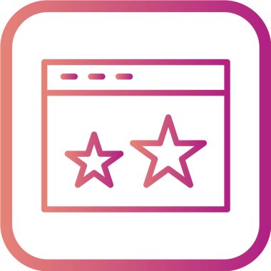 seo modern simgesinin vektör illüstrasyonu