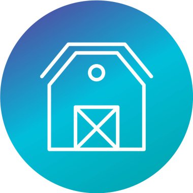 Emlak simgesi vektör illüstrasyonu