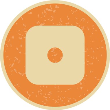 minimalist vektör illüstrasyonu, uygulama simgesi