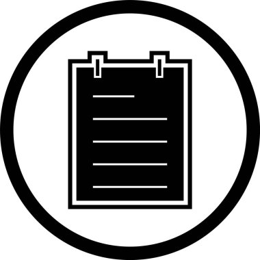 Moda Biçiminde Not Simgesi İzole Arkaplan   