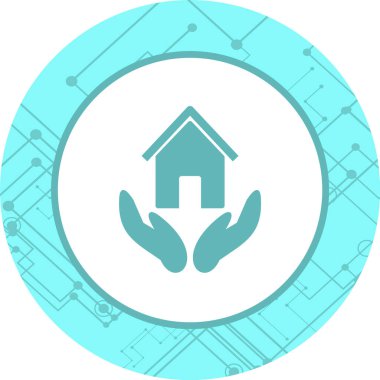 Sigorta Simgesi Moda Biçimli Ayrı Arka Gruplandırılmış