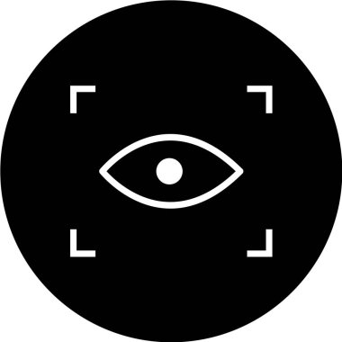 Göz simgesi. vektör illüstrasyonu