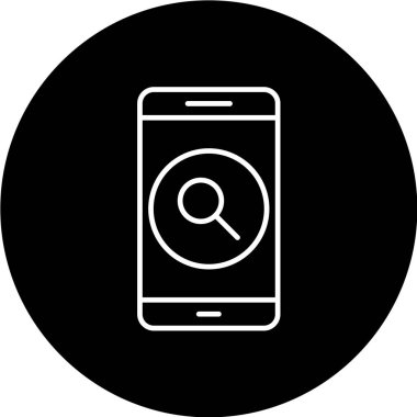 seo modern simgesinin vektör illüstrasyonu