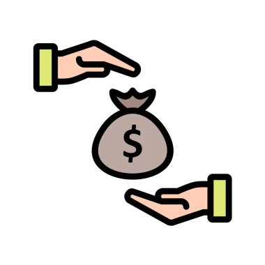 İş, Bankacılık, vektör çizimi 