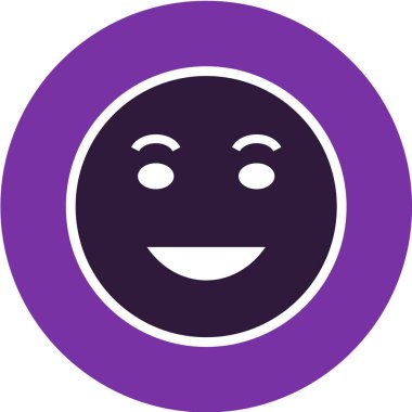 Moda Biçimli Emoji Simgesi İzole Arkaplan 