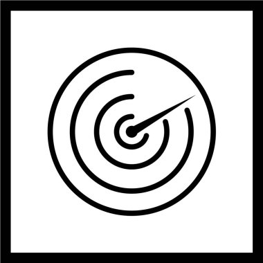 minimalist vektör illüstrasyonu, uygulama simgesi