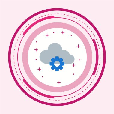 Uygulama modern simgesinin vektör illüstrasyonu