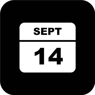 Takvim simgesinin vektör illüstrasyonu 