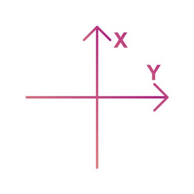 grafik simgesinin vektör illüstrasyonu