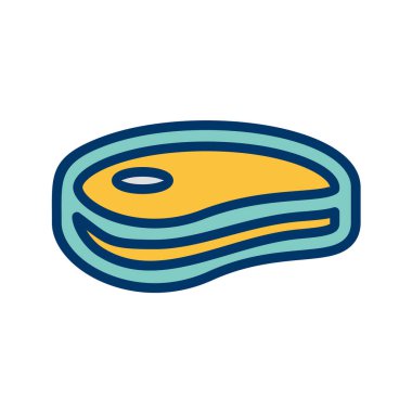 yiyecek ikonu vektör illüstrasyonu