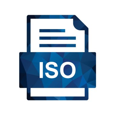 tipik dosya biçimi vektör illüstrasyonu 