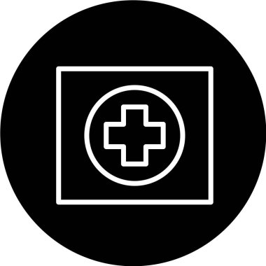 Yol simgesi, vektör illüstrasyonu