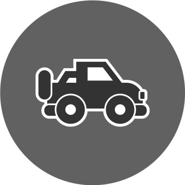 ulaşım vektörü resimleme simgesi