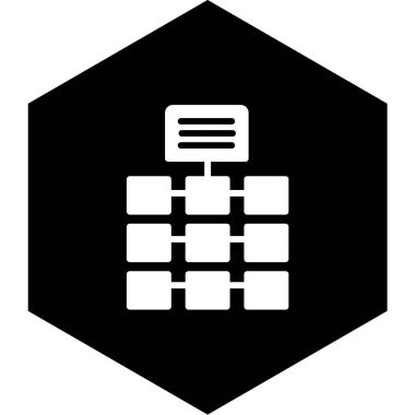 minimalist vektör illüstrasyonu, uygulama simgesi