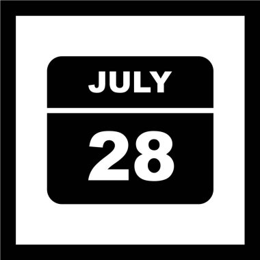 Takvim simgesi tasarımı, vektör illüstrasyonu