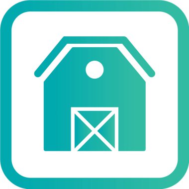 Ev simgesinin vektör illüstrasyonu