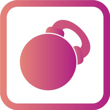 Vektör illüstrasyonu, basit simge ağırlığı