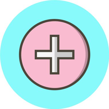 tıbbi simge vektör illüstrasyonu