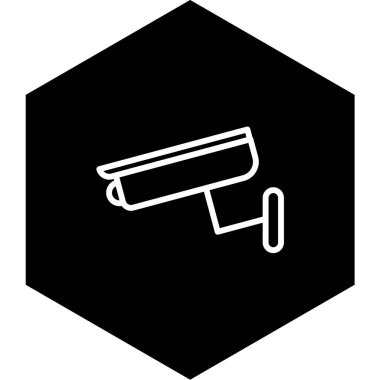 Kamera Simgesi Moda Biçiminde İzole Arkaplan