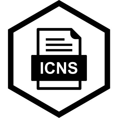 dosya biçimi simgesi vektör illüstrasyonu