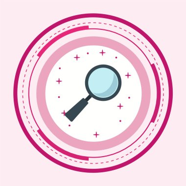 minimalist vektör illüstrasyonu, uygulama simgesi