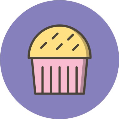  Gıda ve içecek Web ikonu vektör illüstrasyonu