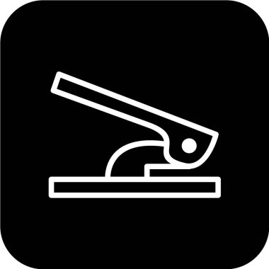 minimalist vektör illüstrasyonu, uygulama simgesi