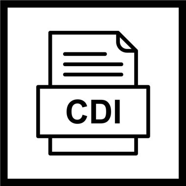 dosya biçimi simgesi, vektör illüstrasyonu