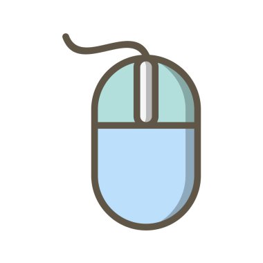 Beyaz arkaplanda bilgisayar simgesi izole edildi