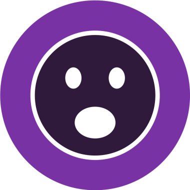 Moda Biçimli Emoji Simgesi İzole Arkaplan 