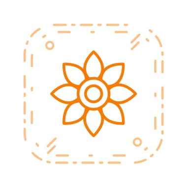 minimalist vektör illüstrasyonu, uygulama simgesi