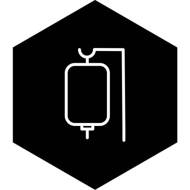 Tıbbi bir ikon. vektör illüstrasyonu