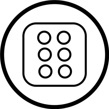 minimalist vektör illüstrasyonu, uygulama simgesi