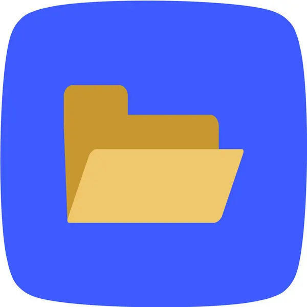 Minimalistische Vektorillustration App Symbol — Stockvektor